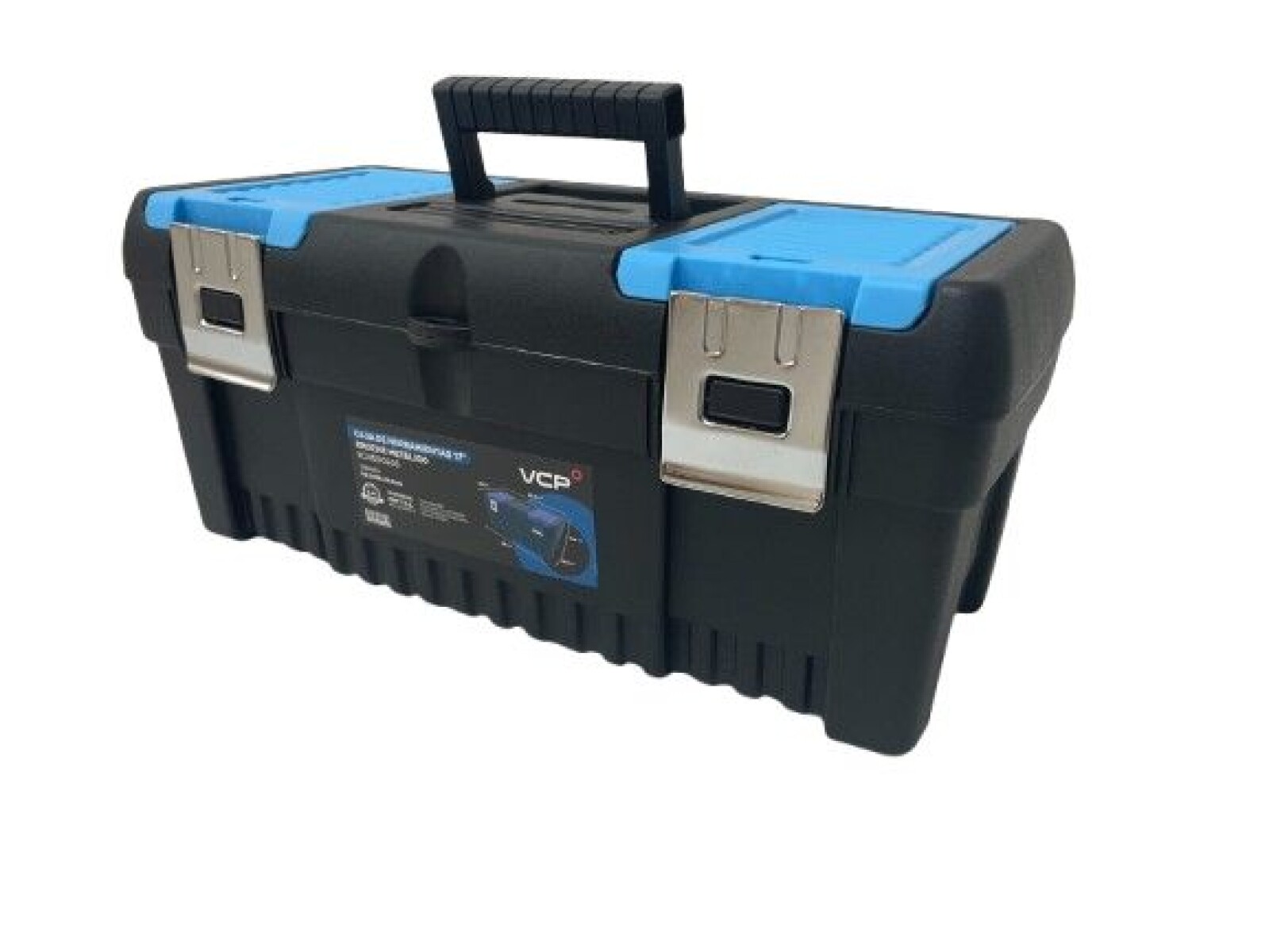 CAJA DE HERRAMIENTAS 17" BROCHE METALICO 