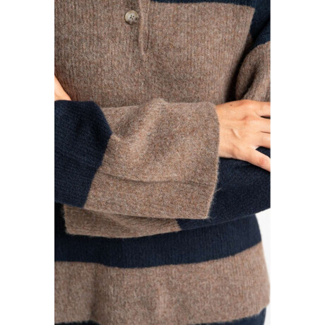 Sweater Polo Chocolate