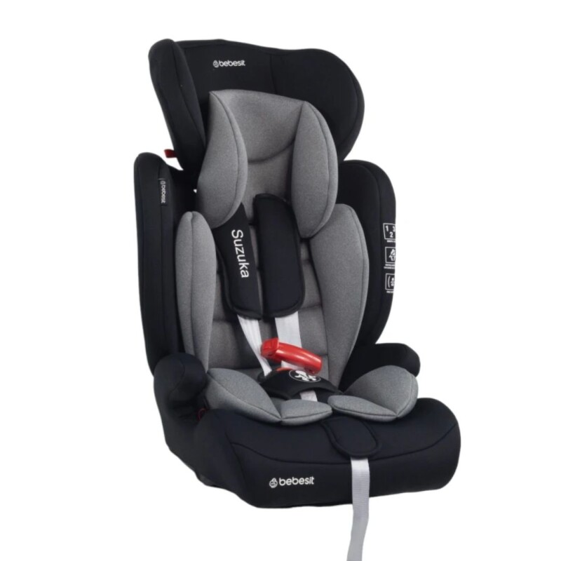 Bebesit Booster Convertible Suzuka 9 a 36 kg Gris Bebesit Booster Convertible Suzuka 9 a 36 kg Gris