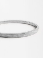Pulsera Rígida Dorada plateado
