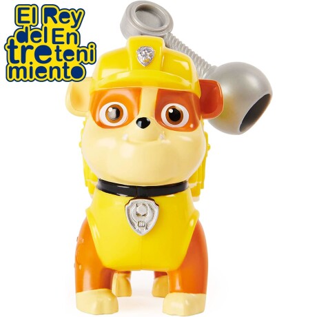 Mini Figuras Paw Patrol Patrulla Canina C/ Accesorios Rubble Con Música