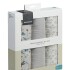 Set x3 muselinas 75x75 swaddle KIKKABOO fields grey