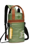 Mochila matera puffer Verde