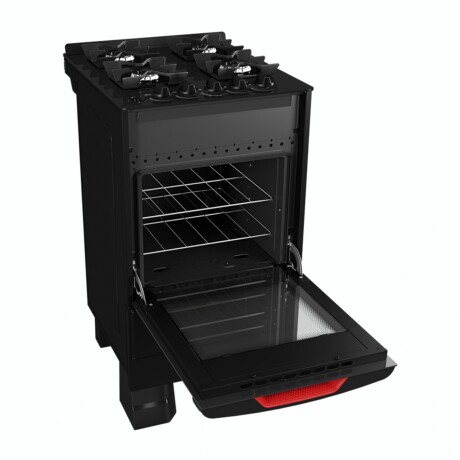 Cocina A Gas ENXUTA CENXV27542NG-1 Cuatro Hornallas Con Grill - Negra Cocina A Gas ENXUTA CENXV27542NG-1 Cuatro Hornallas Con Grill - Negra