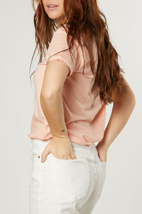 T-SHIRT MAJO RUSTY Rosado