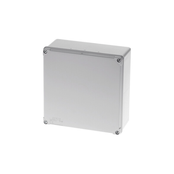 Caja plástica estanca s/salidas 170x170x75mm IP65 GR7012