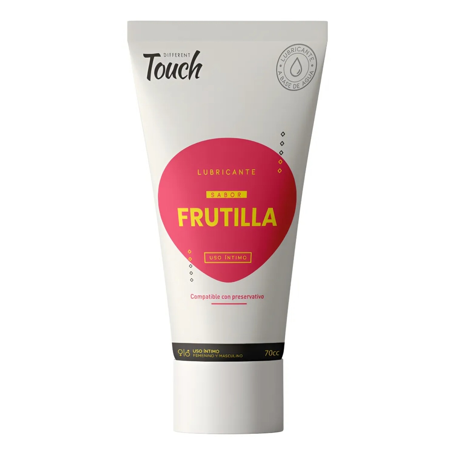 Gel Lubricante Different Touch Sabor Frutilla 70cc Sex Shop Tentaciones Gel Lubricante Different Touch Sabor Frutilla 70cc Sex Shop Tentaciones