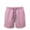 Short de baño liso rosa