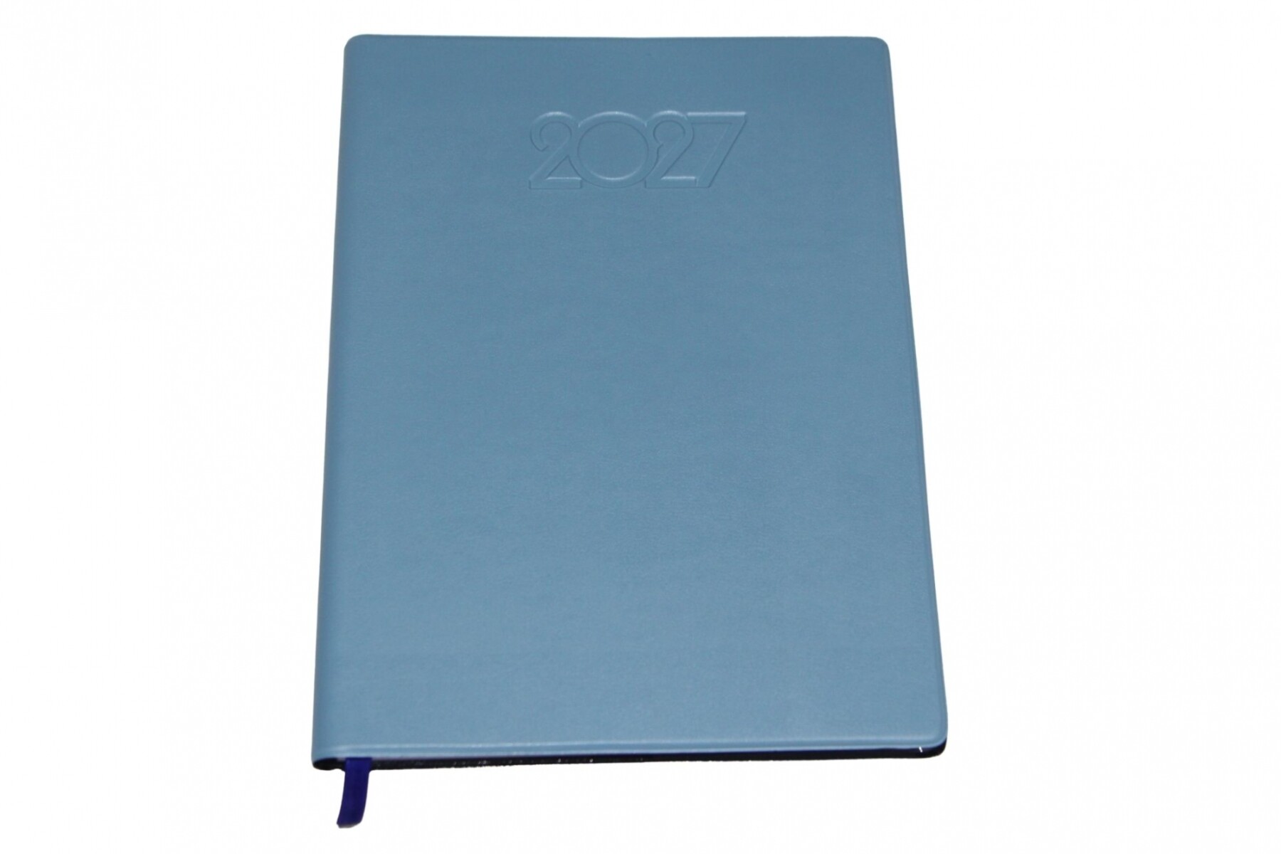 AGENDA ABEZETA 200 CLASICA DEL AÑO TAPA FUNDA - COLOR CELESTE OSCURO 