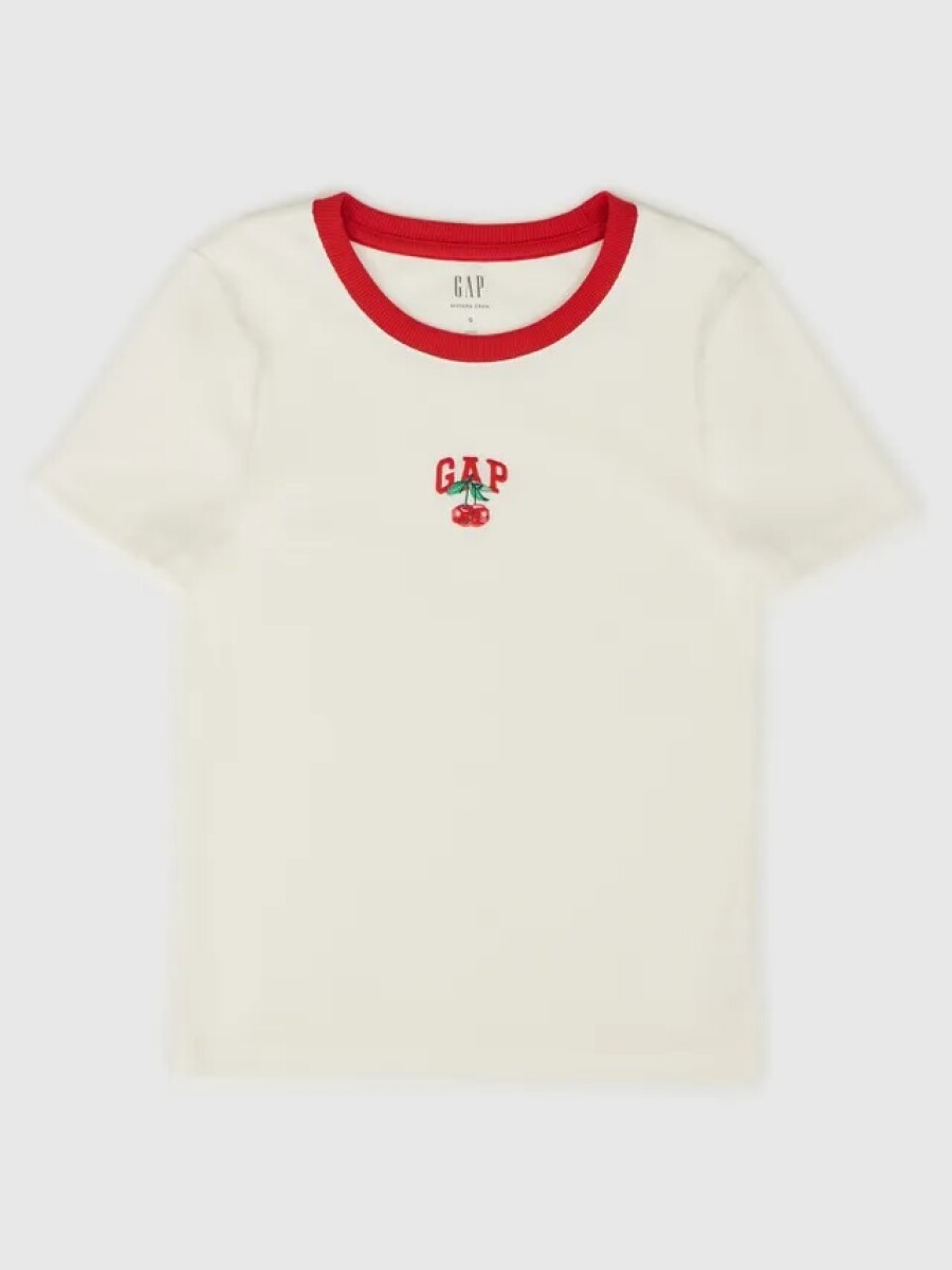 Remera Rib Mujer - Tomato Sauce 