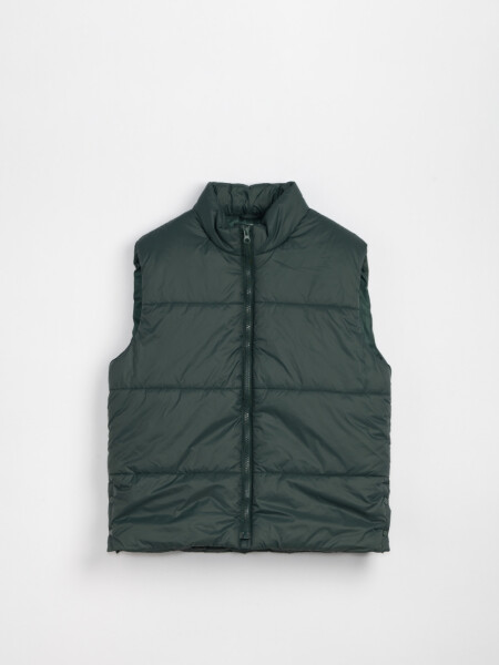 Chaleco unisex inflado Verde
