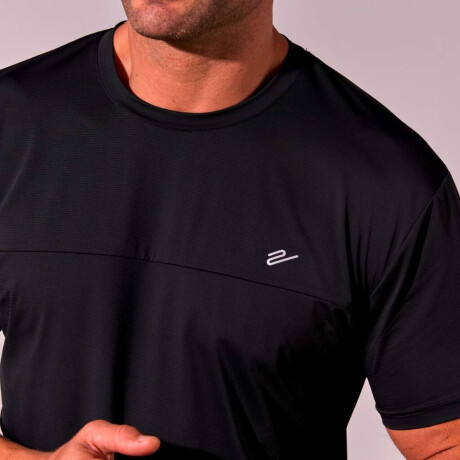 Remera T- Rony de Hombre Negro