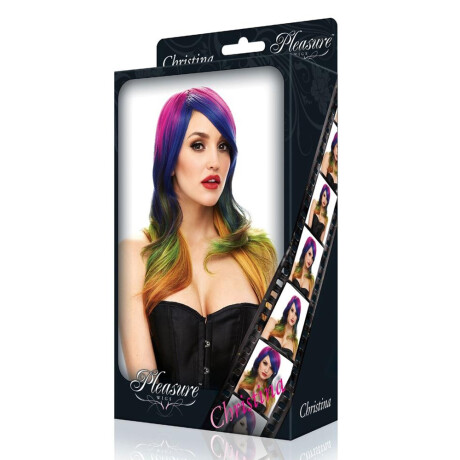 Peluca Pleasure Wigs Christina Arcoíris Peluca Pleasure Wigs Christina Arcoíris