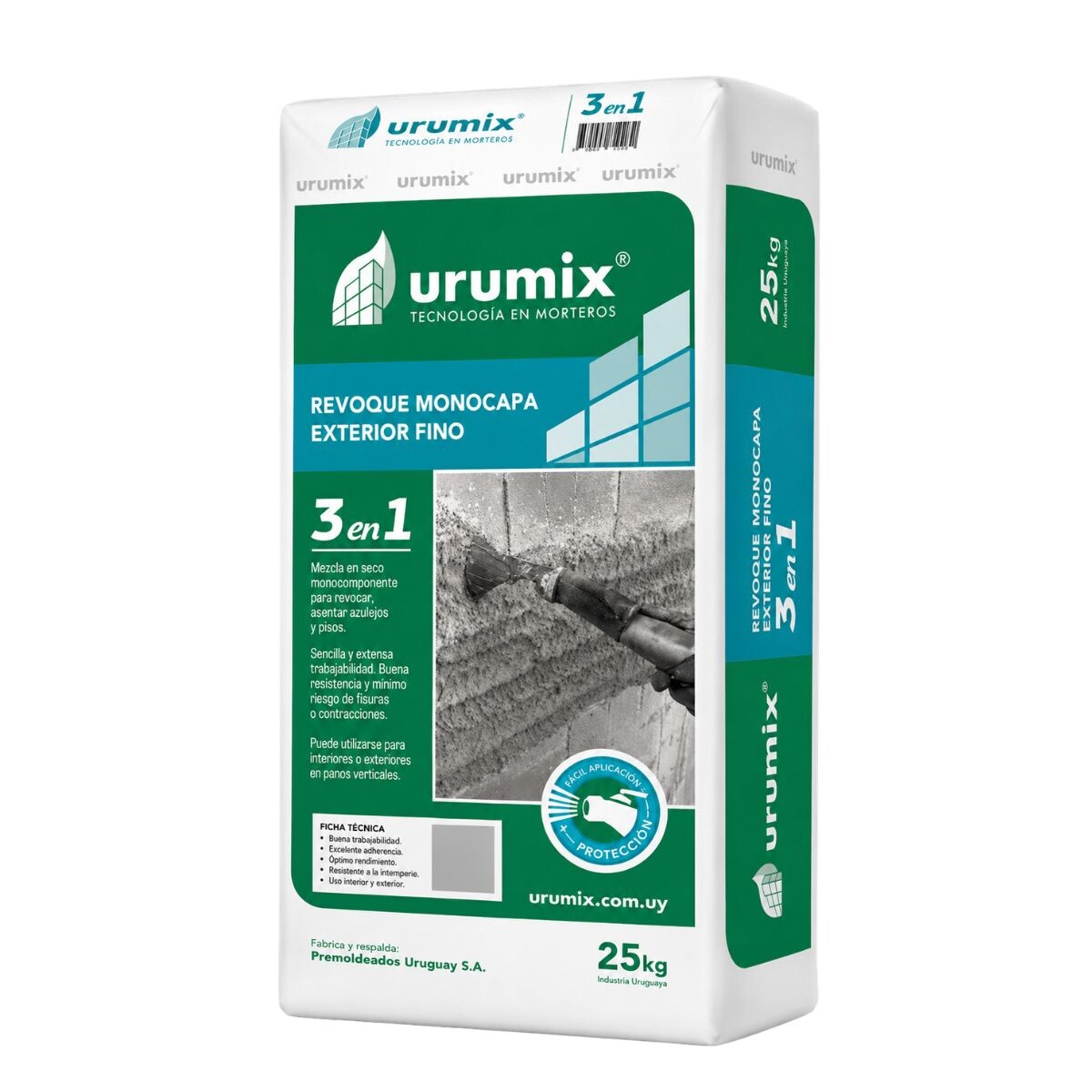 3 En 1 Manual X 25kg Urumix 
