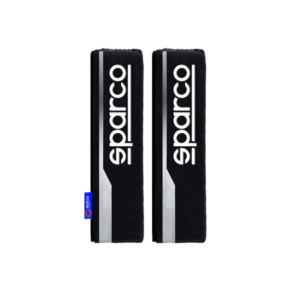 Protector De Cinturon De Seguridad Negro Y Gris Sparco 