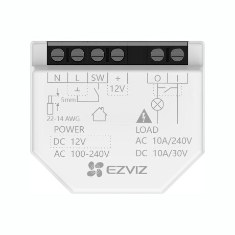 Relé Wi-Fi Para Hogar Inteligente EZVIZ T35WD Control A Través De App Ezviz Relé Wi-Fi Para Hogar Inteligente EZVIZ T35WD Control A Través De App Ezviz