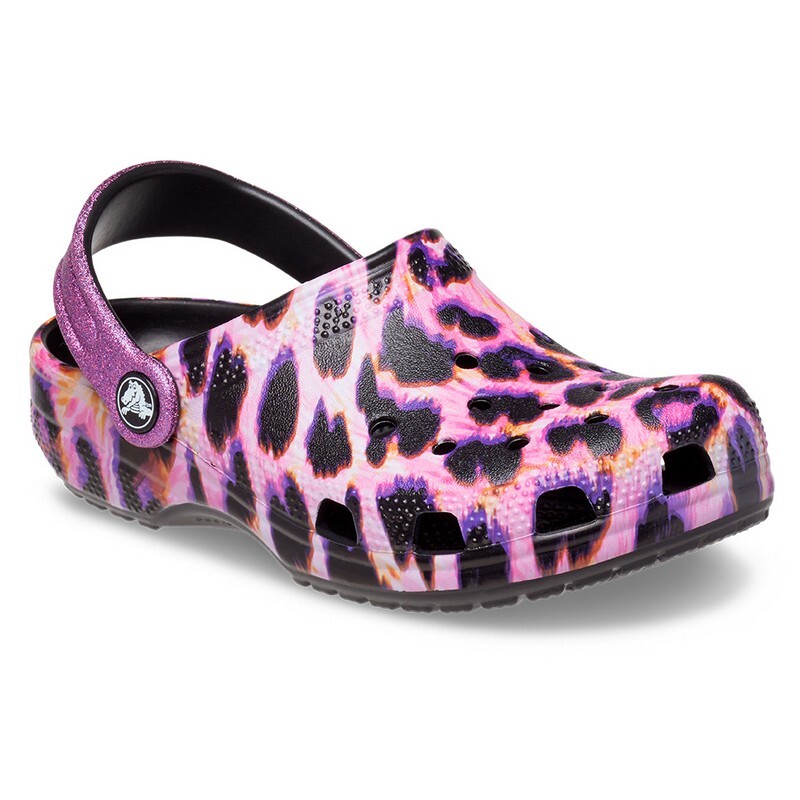 Crocs Classic Animal Print Rosa