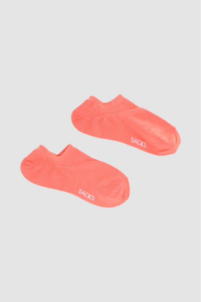 Media super escotada - Rosa coral 