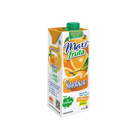 Jugo MAXI Fruta 1Litro PONTEVEDRA Naranja