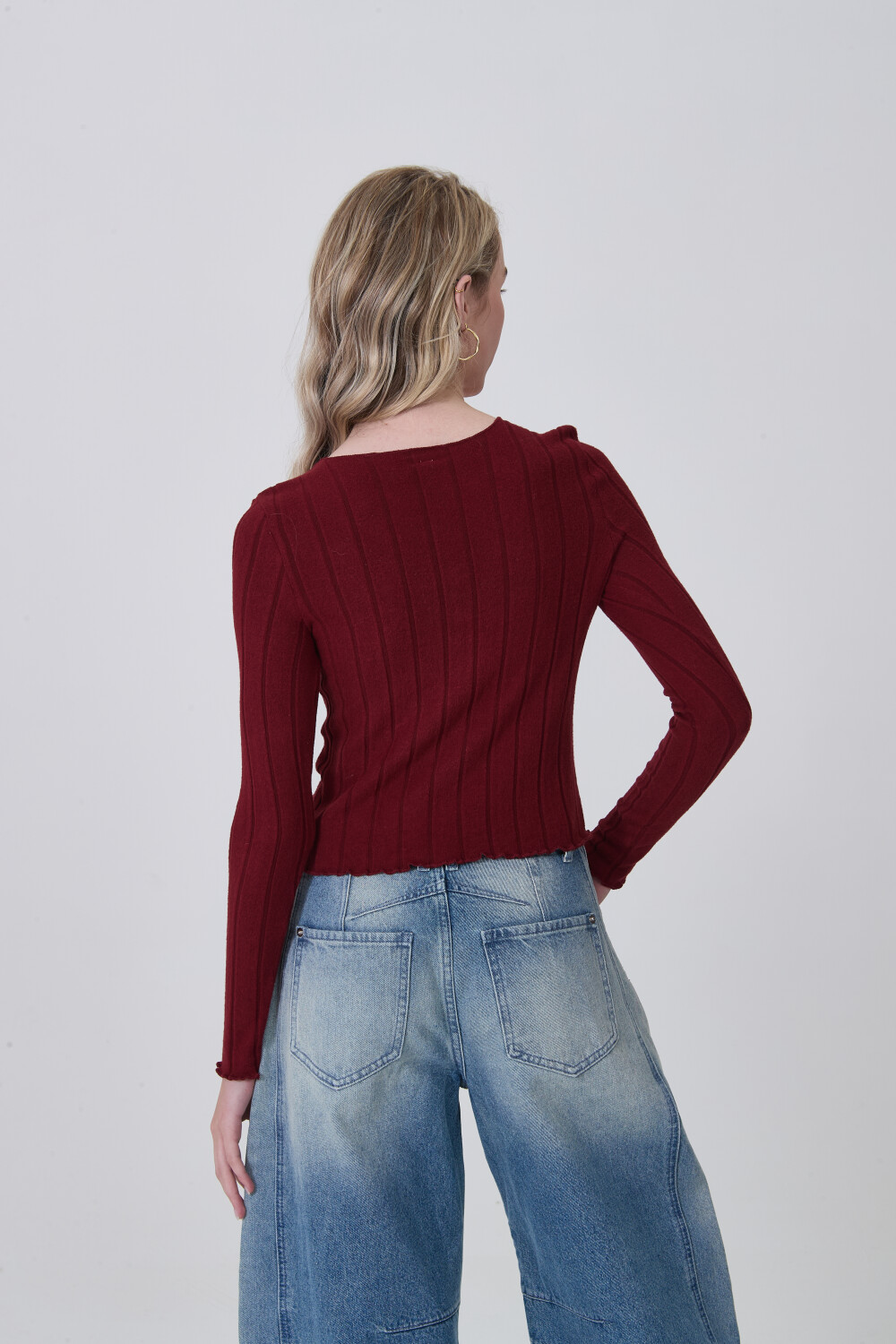 Remera Bali Bordeaux