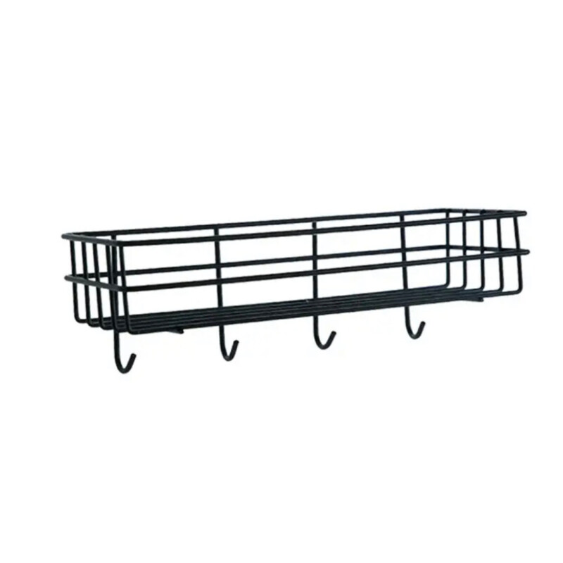 Estante Organizador Baño Ducha Metal Con Ganchos Colgante Estante Organizador Baño Ducha Metal Con Ganchos Colgante