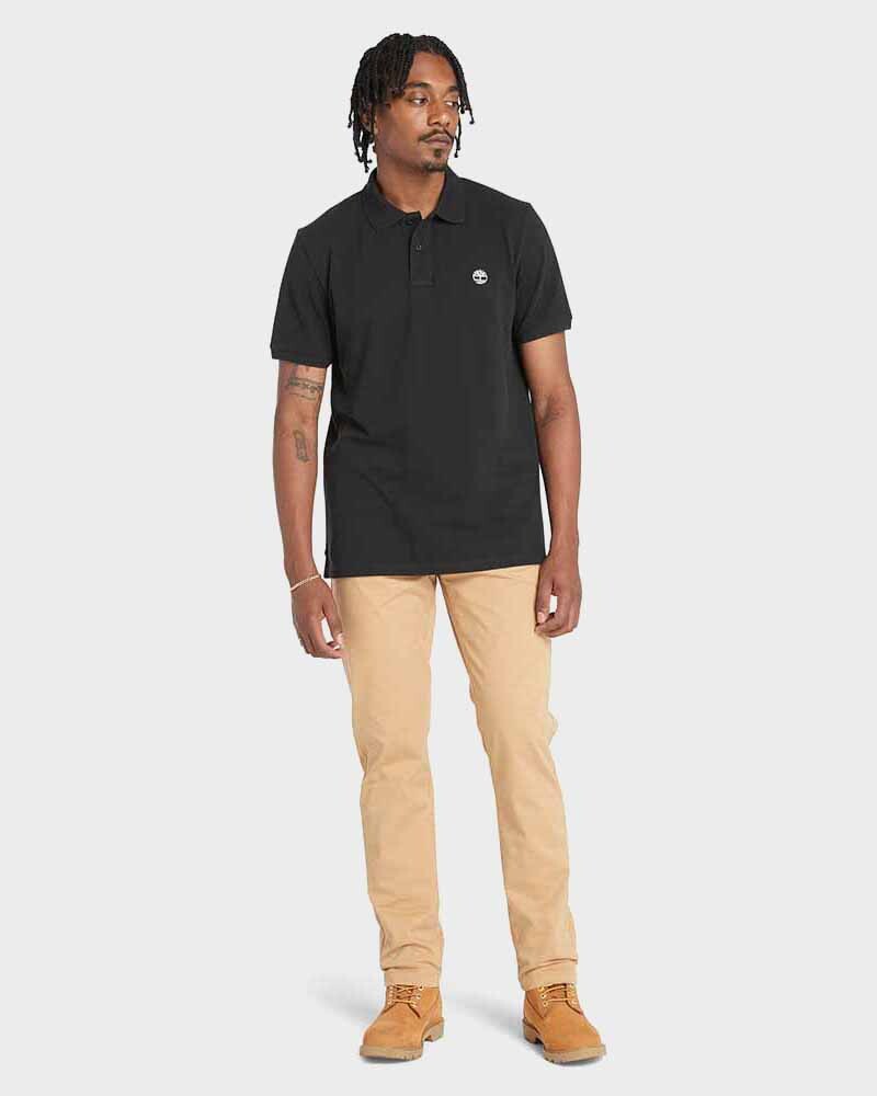 Polera Oyster River Chest Logo SS Hombre 001