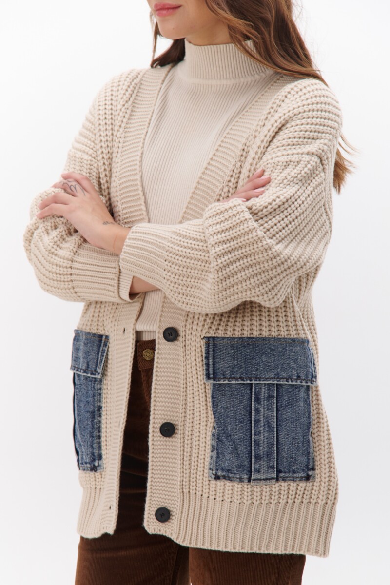 SACON POCKET JEAN NATURAL