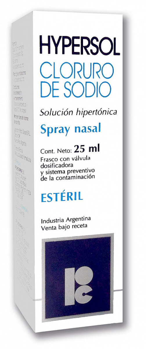 Hypersol Spray Nasal 25ml 