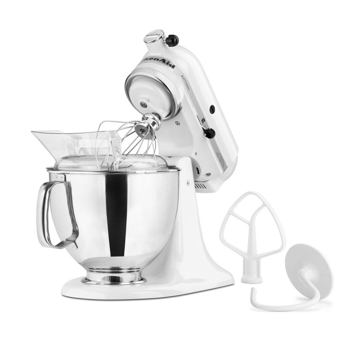 Batidora Planetaria Artisan 4,8 Litros Blanca KitchenAid 