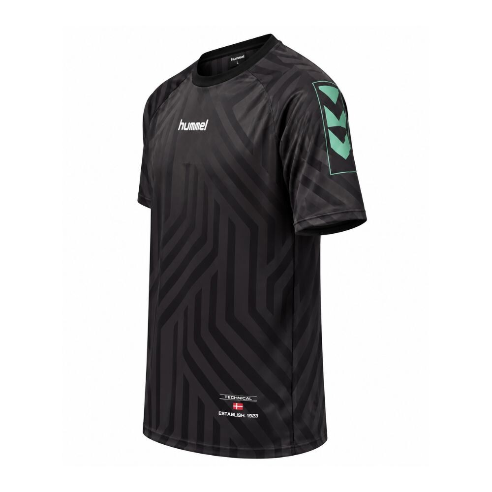 REMERA SUBLIMADA HOMBRE BARI NEGRA