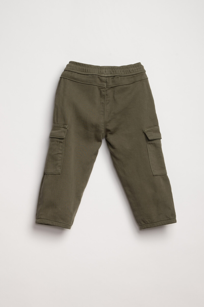 Pantalón Cargo Verde