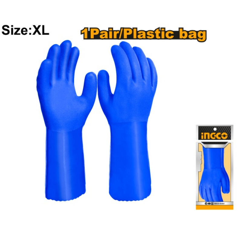 GUANTES DE PVC HGVP04 INGCO GUANTES DE PVC HGVP04 INGCO