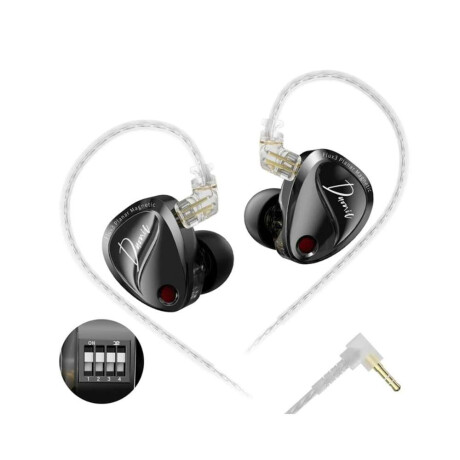Auriculares Kz Duonic-bass 3.5mm Con Switch Auriculares Kz Duonic-bass 3.5mm Con Switch
