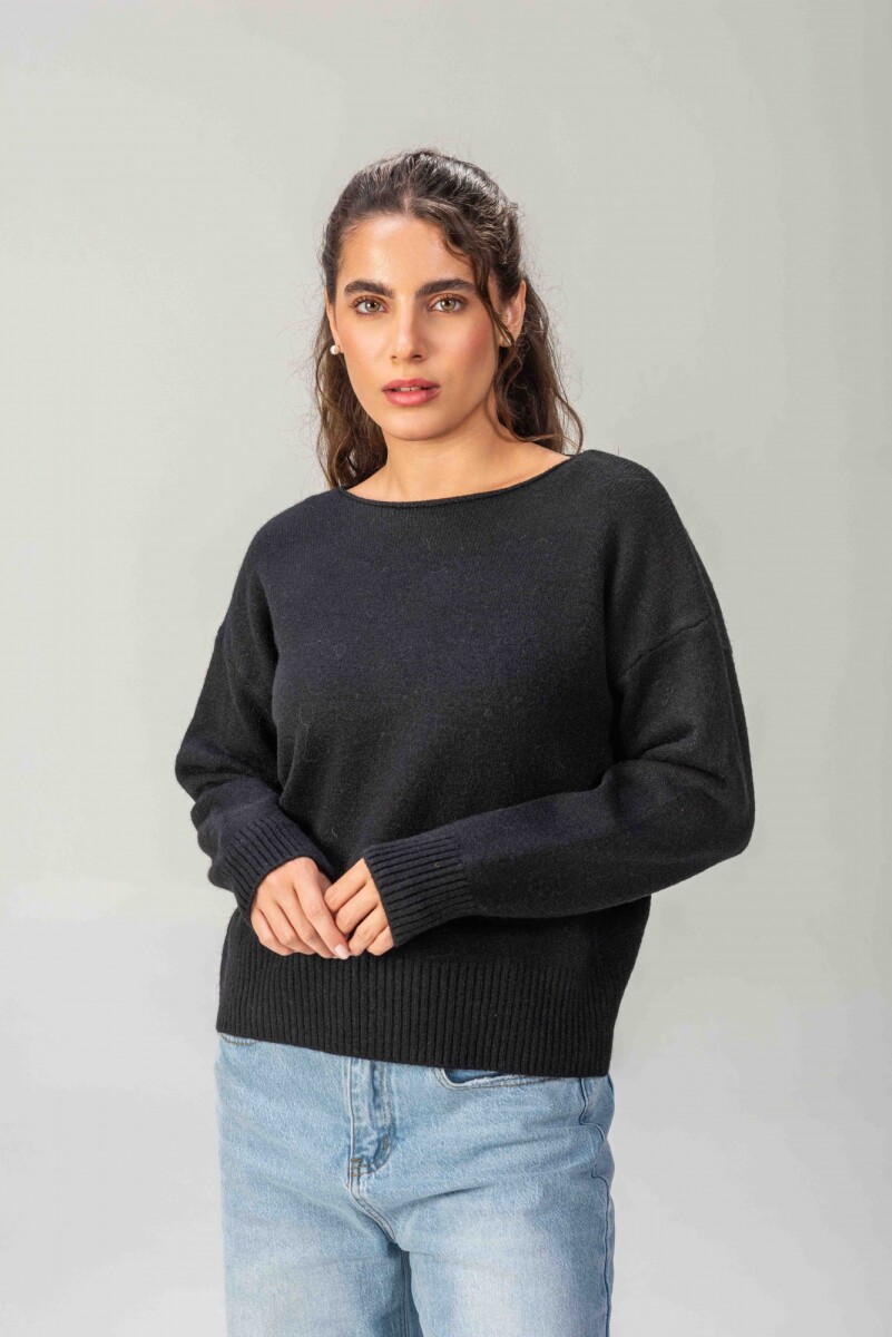 Sweater Presencia - Negro 