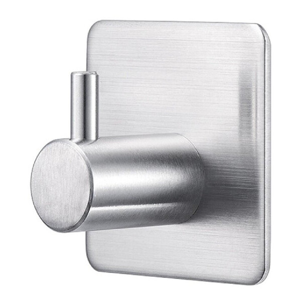 Gancho Perchero Multiuso Metálico Adhesivo 3m Baño Cocina Gancho Perchero Multiuso Metálico Adhesivo 3m Baño Cocina