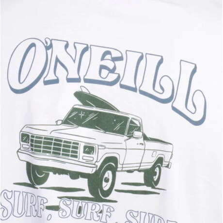 Remera Oneill Daily Driver Blanco