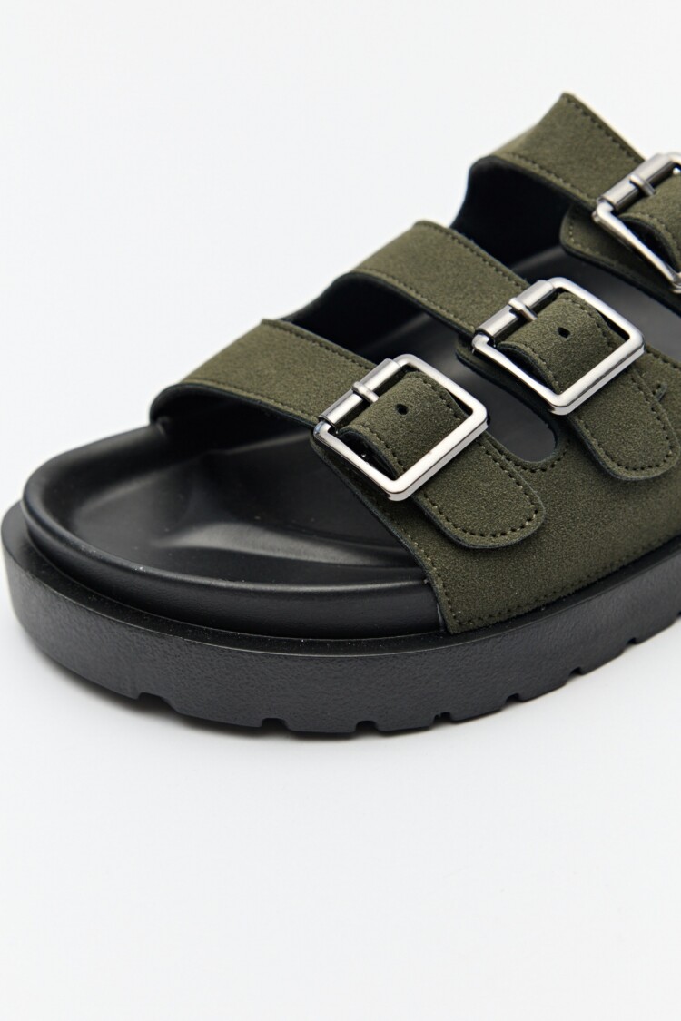 SANDALIA CAIREL Verde Militar