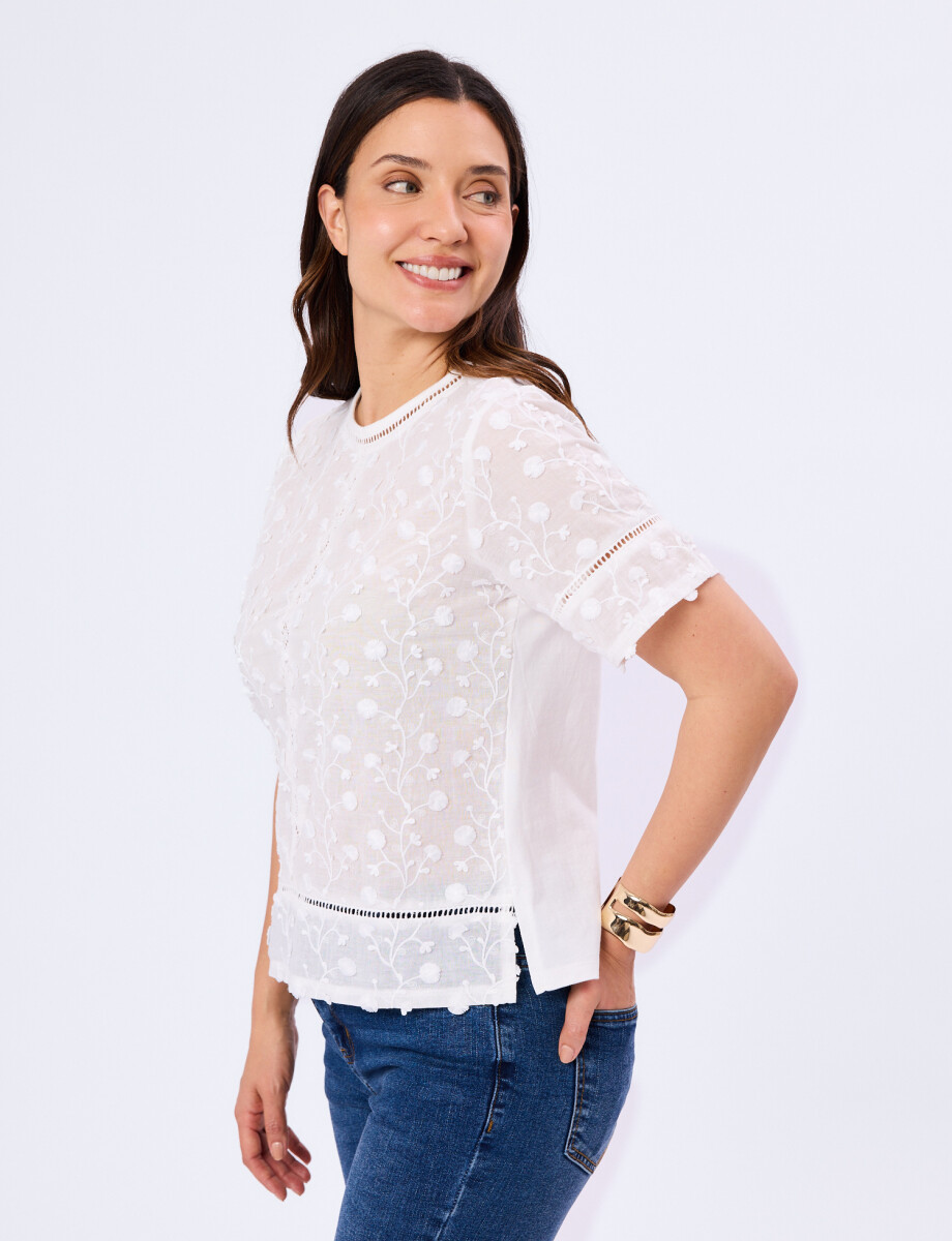 Blusa brodada Valerie Blusa brodada Valerie