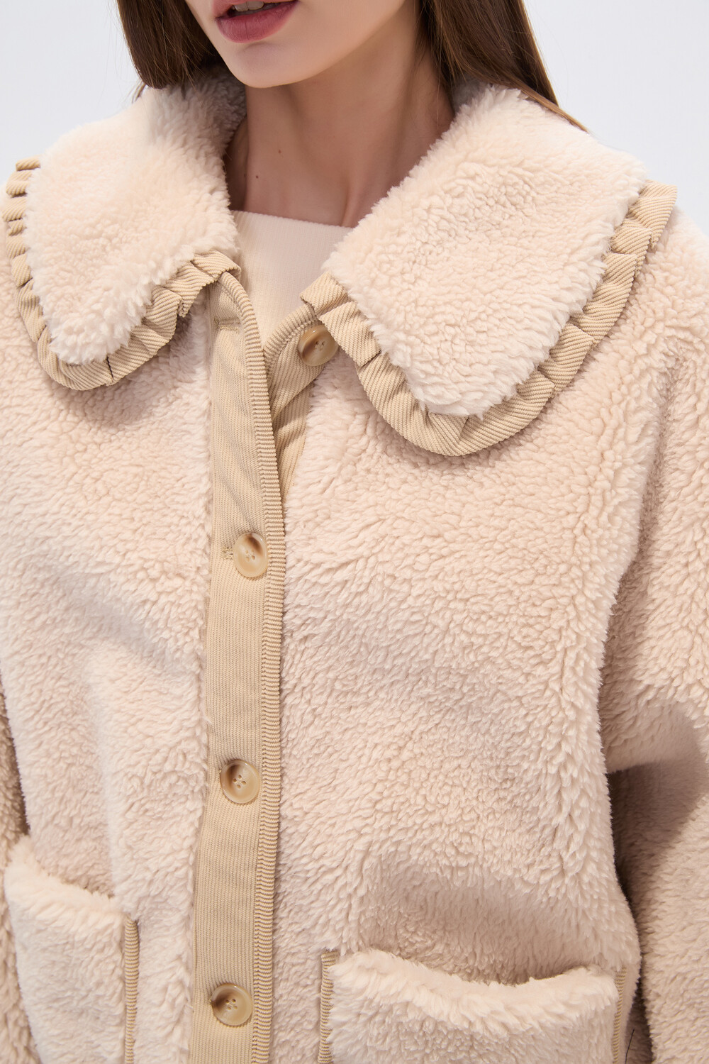 Chaqueta Aloni Crudo / Natural