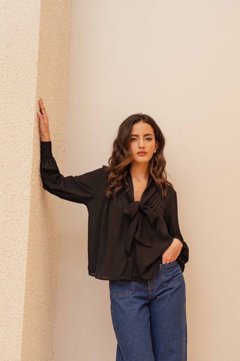 BLUSA MONINE NOIR BLUSA MONINE NOIR