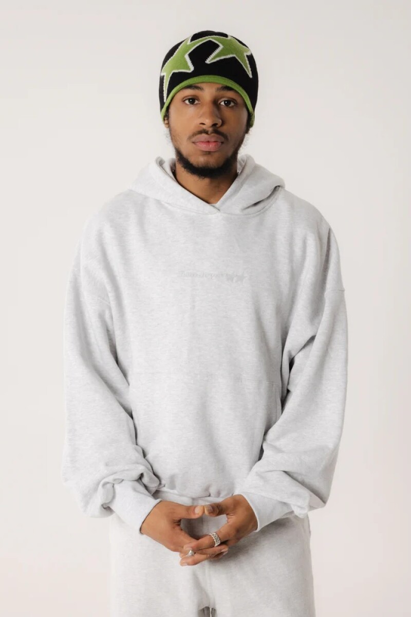 Melange Icon Hoodie Gris