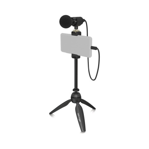 Pack microfono Behringer GO VIDEO KIT con tripode y cables Pack microfono Behringer GO VIDEO KIT con tripode y cables