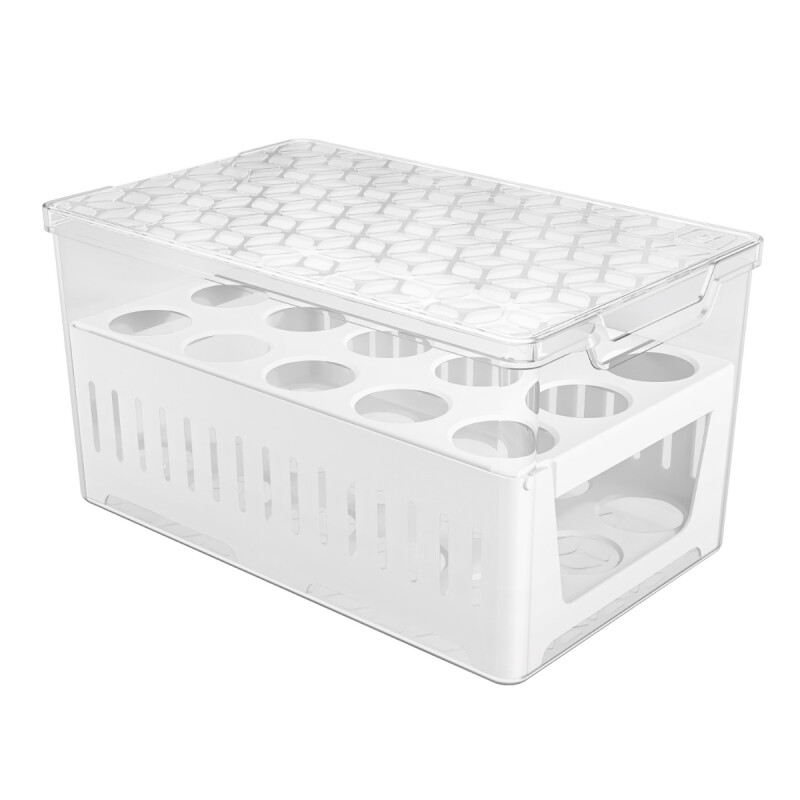 Organizador de 30 Huevos TRANSPARENTE