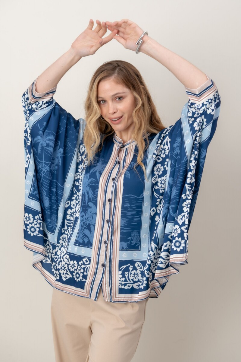 CAMISA PALMAR - Azul 