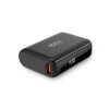 Power Bank LCD carga rápida 8.000mAh color negro Power Bank Lcd Carga Rápida 8.000mah Color Negro
