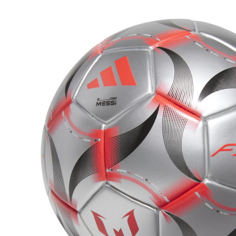 Pelota Adidas Messi Mini Gris - Rojo