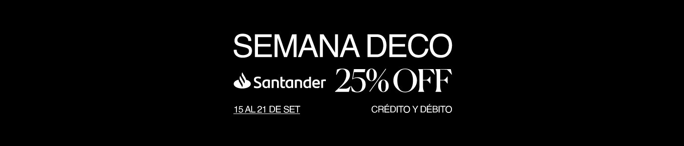 25% OFF SANTANDER PISOS Y REVESTIMIENTOS