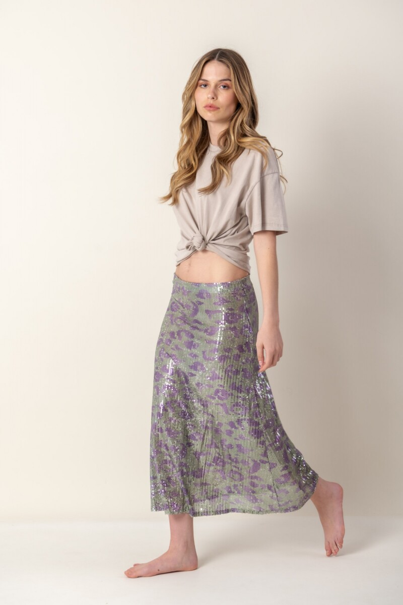 Pollera Celina - Lila 