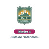 Lista de materiales - Kinder 3 Prado School Única