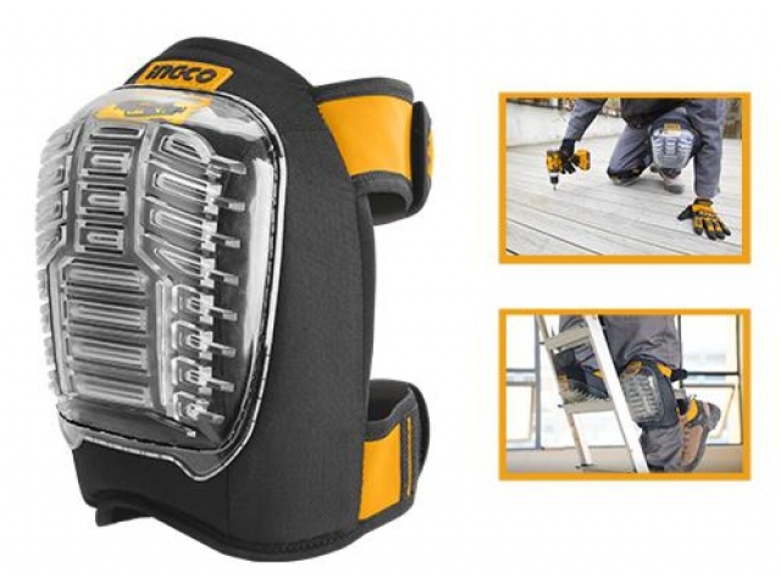 PAR RODILLERA PROTECCION HKPT0101 INGCO 